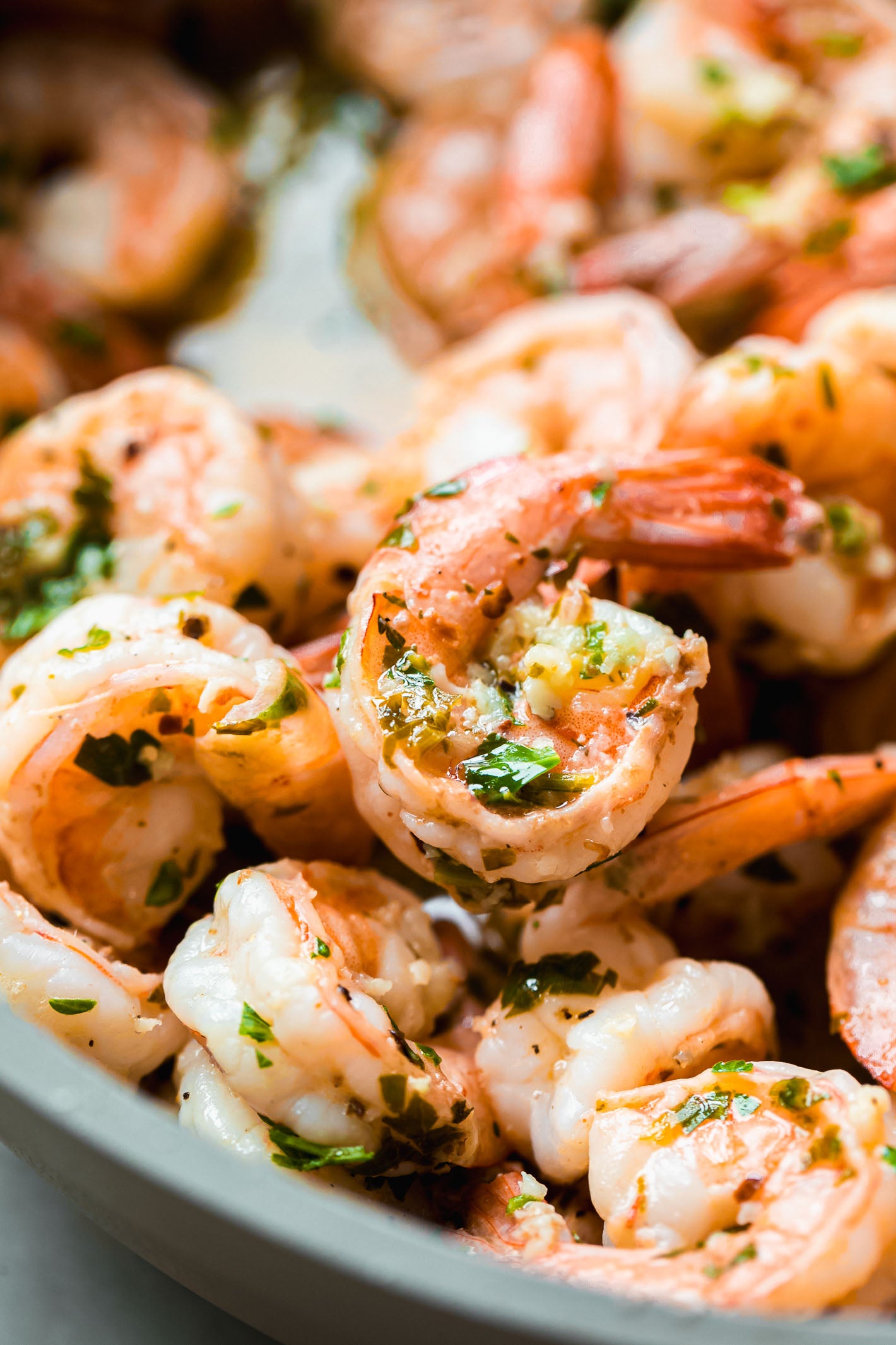 Grilled Shrimp in Lemon Butter Sauce